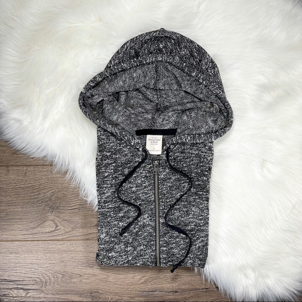 A&F | Softest Knit Hooded Full Zip